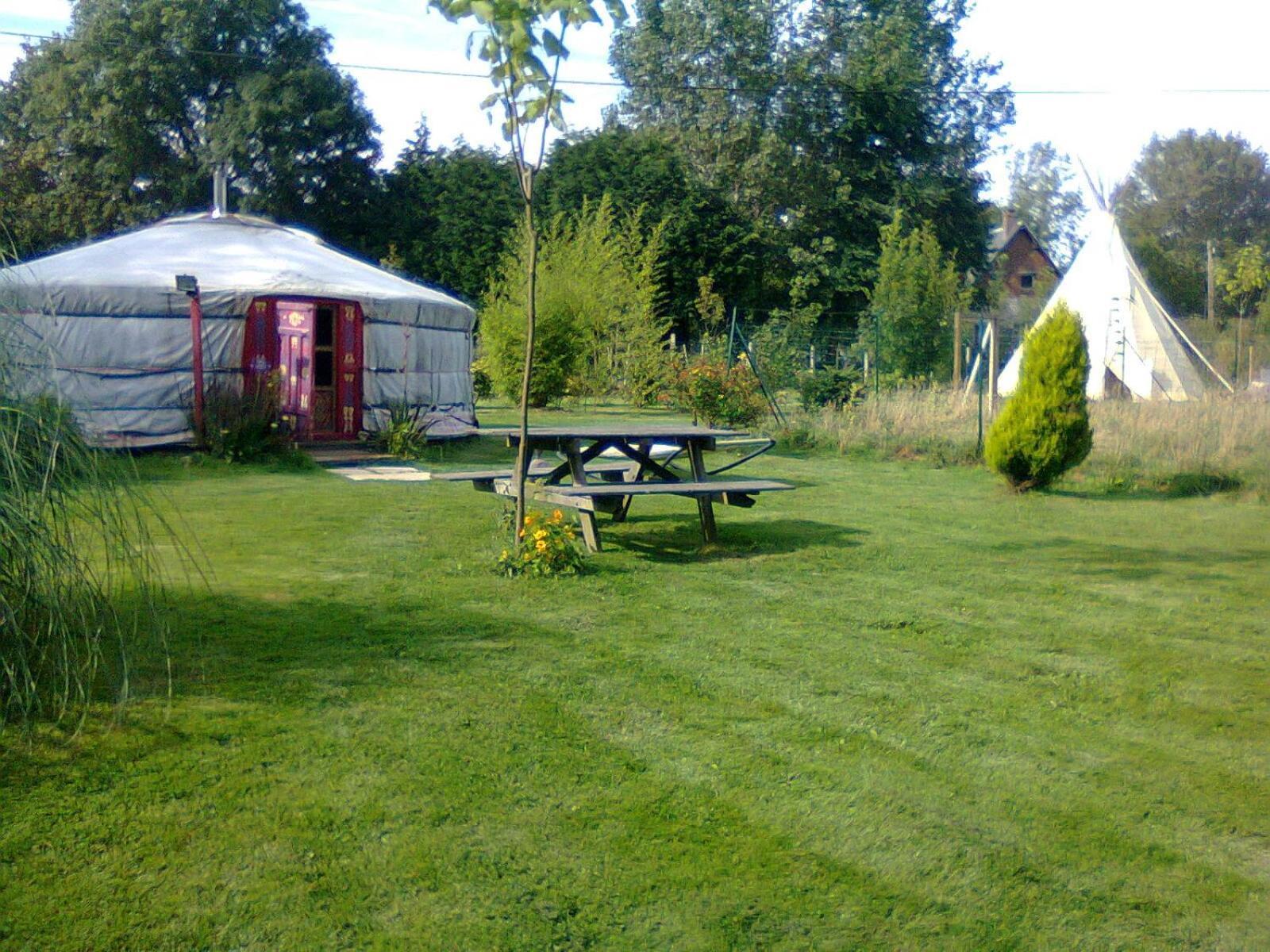 Hotel yourte-tipi-etretat Les Loges  Exterior foto