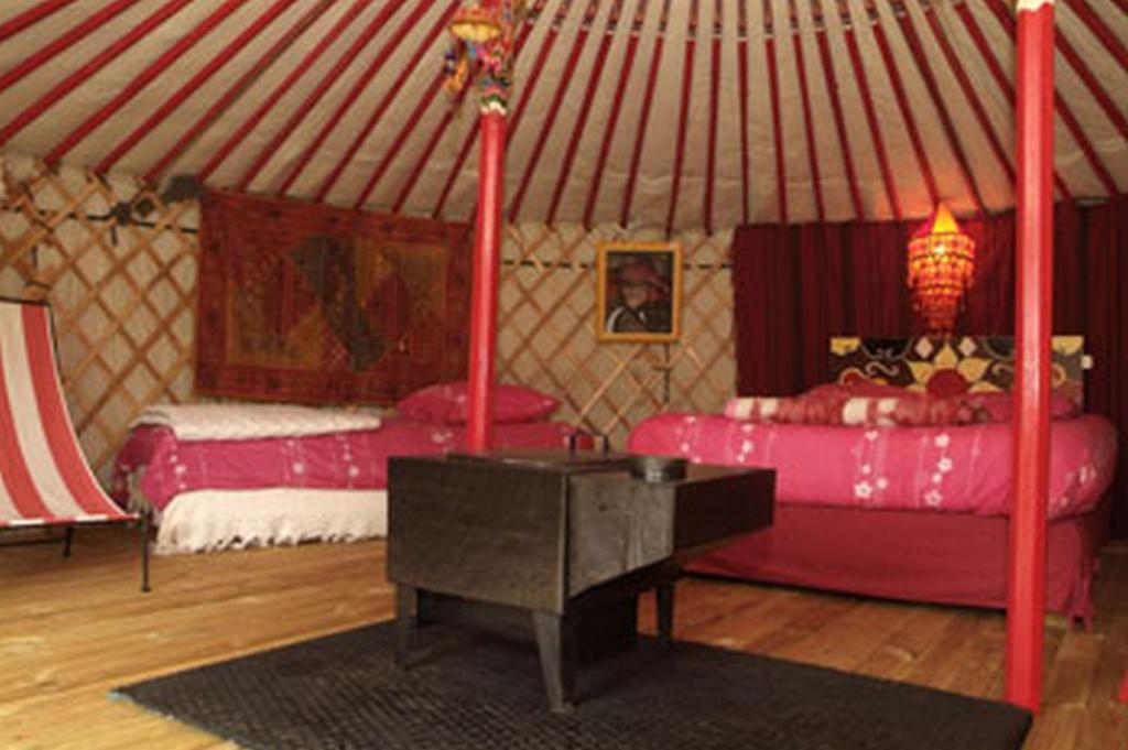Hotel yourte-tipi-etretat Les Loges  Zimmer foto